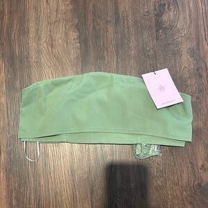 NWTG HELLO MOLLY STRAPLESS TOP SIZE M